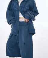 Destroyed Pants Blue