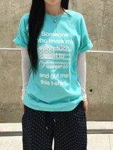 Peak New York Lettering Short Sleeve T-shirt (3c)