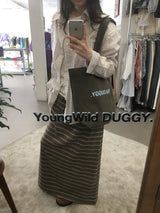 【即日発送】YWD STRIPED SKIRT