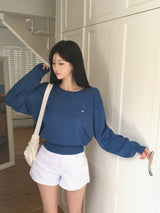 [MADE/夏ver.] ふわふわベーシックラウンドニット