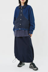 Moss Color Denim Jacket (2color)