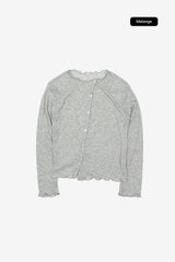 Eller lettuce edge cardigan