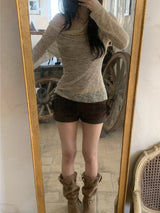Bay Side Two Buckle Roll-up Short Pants