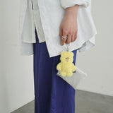 tuteogi yellow doll keyring
