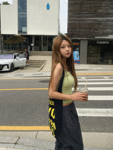 Archive Solid Matching Sleeveless Top (9c)