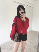 Round Neck Cardigan