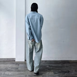 Diagonal Panel Shirt