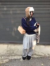 [MD Pick] ハイヤーVネックニット (3color)