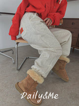 woolen jogger pants(3color)