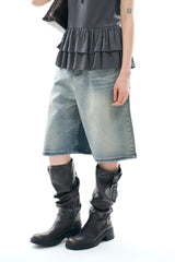 All X-ray bermuda denim