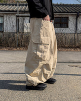 ウァッファーコットンバルーンカーゴパンツ