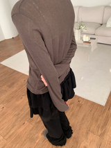 ニケルーズウールボタンインナーTシャツ（5c）