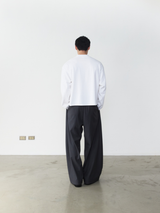 RB7 Cropped Boxy Long Sleeve Tee