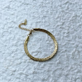Textured Gold Bracelet