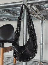 Punching Stud Shoulder Bag