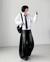 Bezel Balloon Wide Denim