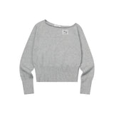 BEON ONE SHOULDER KNIT (2COLOR)