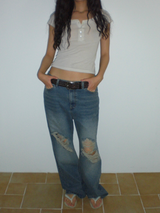 Tin vintage denim