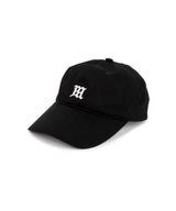 M LOGO COTTON BALL CAP_BLACK