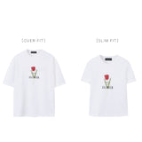 Tulip artwork T-shirt (2color)