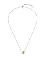 26SS★ [Premium Plating] アイス ブロック AB（C）デュアル リンク ネックレス