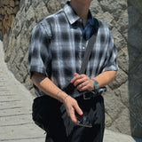 ASCLO Retro Check Short Sleeve Shirt (3color)