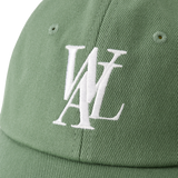 Signature Logo ball cap - DUSTY GREEN