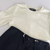 ステッチロゴソフトロングスリーブTシャツ