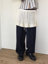 Layered Summer Knit Skirt (2color)