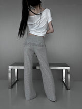 pretty emotion bootcut training pants (2color)