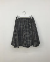 ランボーチェックミディスカート (2color)