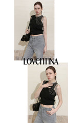 ALL-DAY SLEEVELESS TOP_BLACK