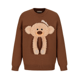 13DE MARZO Doozoo Cover One Eye Sweater