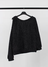 PUFFY CUTOUT KNIT