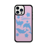 Pink Dolphin Epoxy Phonecase