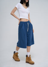[U-BASIC] ソフトコットンVネッククロップドTシャツ