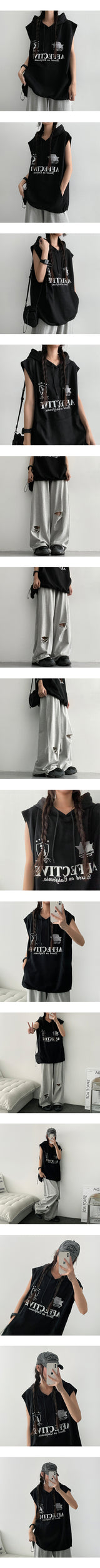 Mano Boxy Hood Vest
