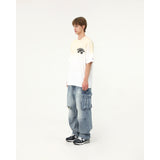 LIGHT BLUE CARGO DEMIM PANTS