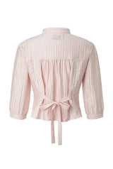Pond lace blouse - pink