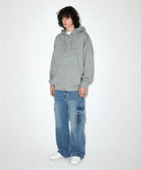 ECLIPSE RAW CUT ZIP UP HOODIE