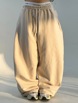 BALLOON FIT TRAINING PANTS🖤🩶🤍💛🩵 - 6 COLORS