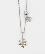 ダブルクローバーネックレスG (925 silver)