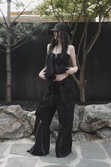 urban form wide zip cargo pants