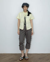 Strap Capri Pants