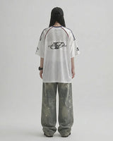 (UNISEX) Mesh Track T-shirt 26SS-004