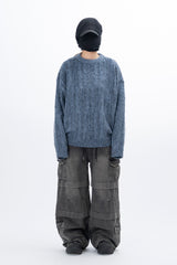 Double Layer Cargo Denim