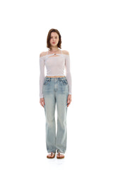 MANON OFF-SHOULDER SET / WHITE