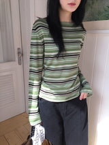 Trini Boat Neck Airy Jewel Knit (3c)