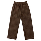 BROWN KNIT PANTS
