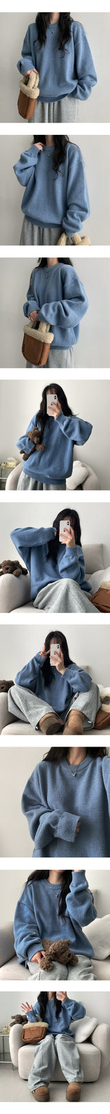 [Unisex!]Fosin Pogeun Round Knitwear